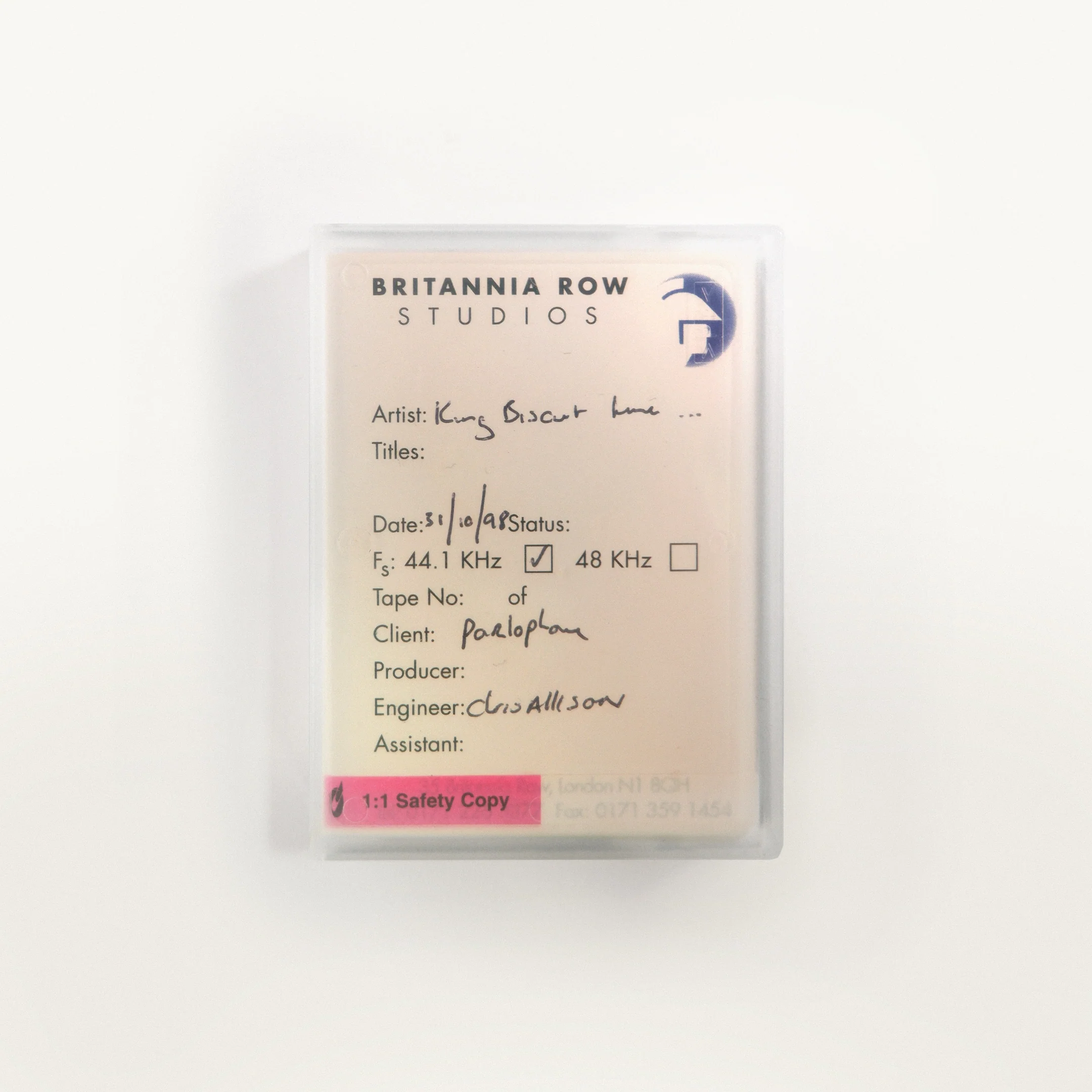 Steve Mason (of The Beta Band) - King Biscuit Time Release & Production Archive - Image 7
