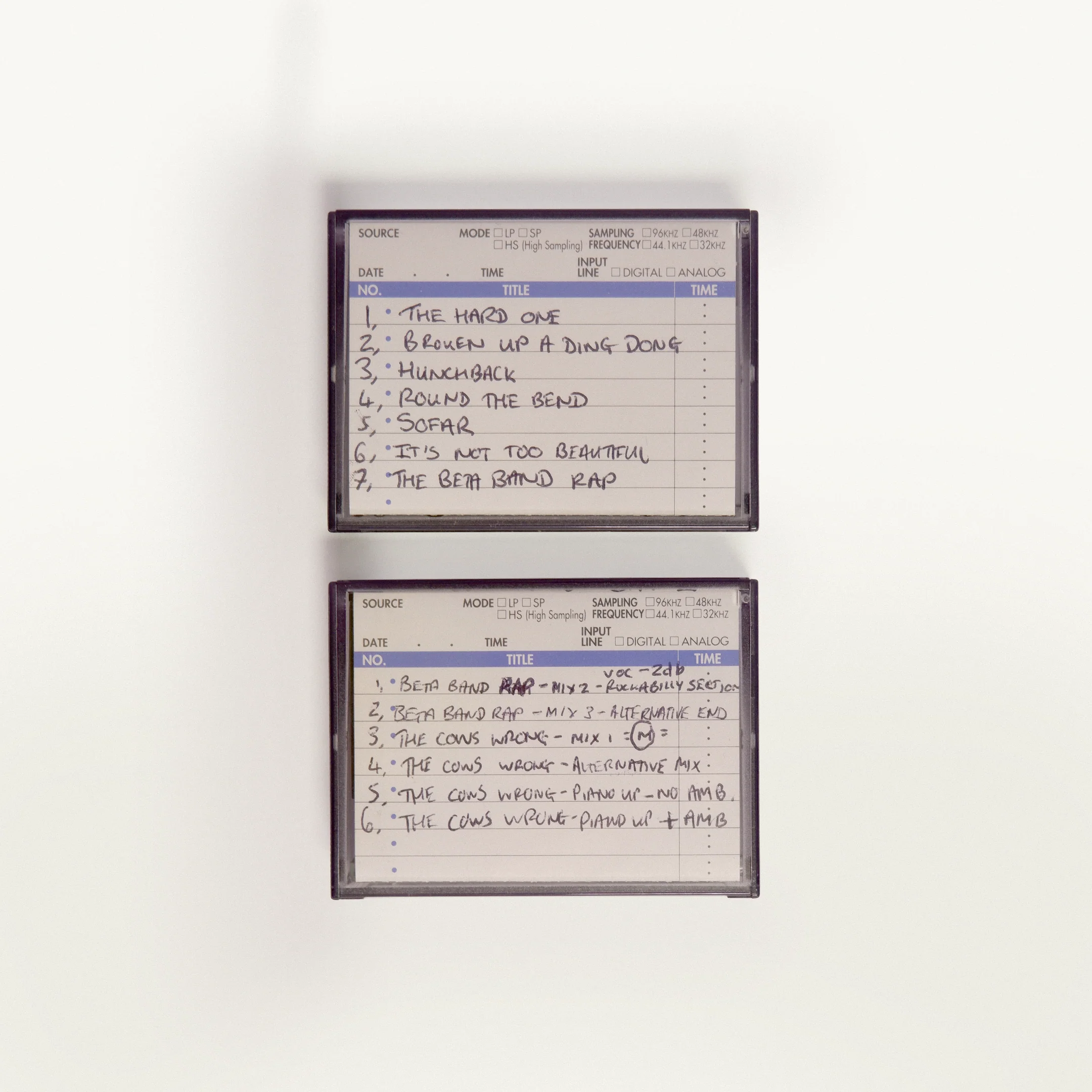 The Beta Band - Album Working Archive - Image 5