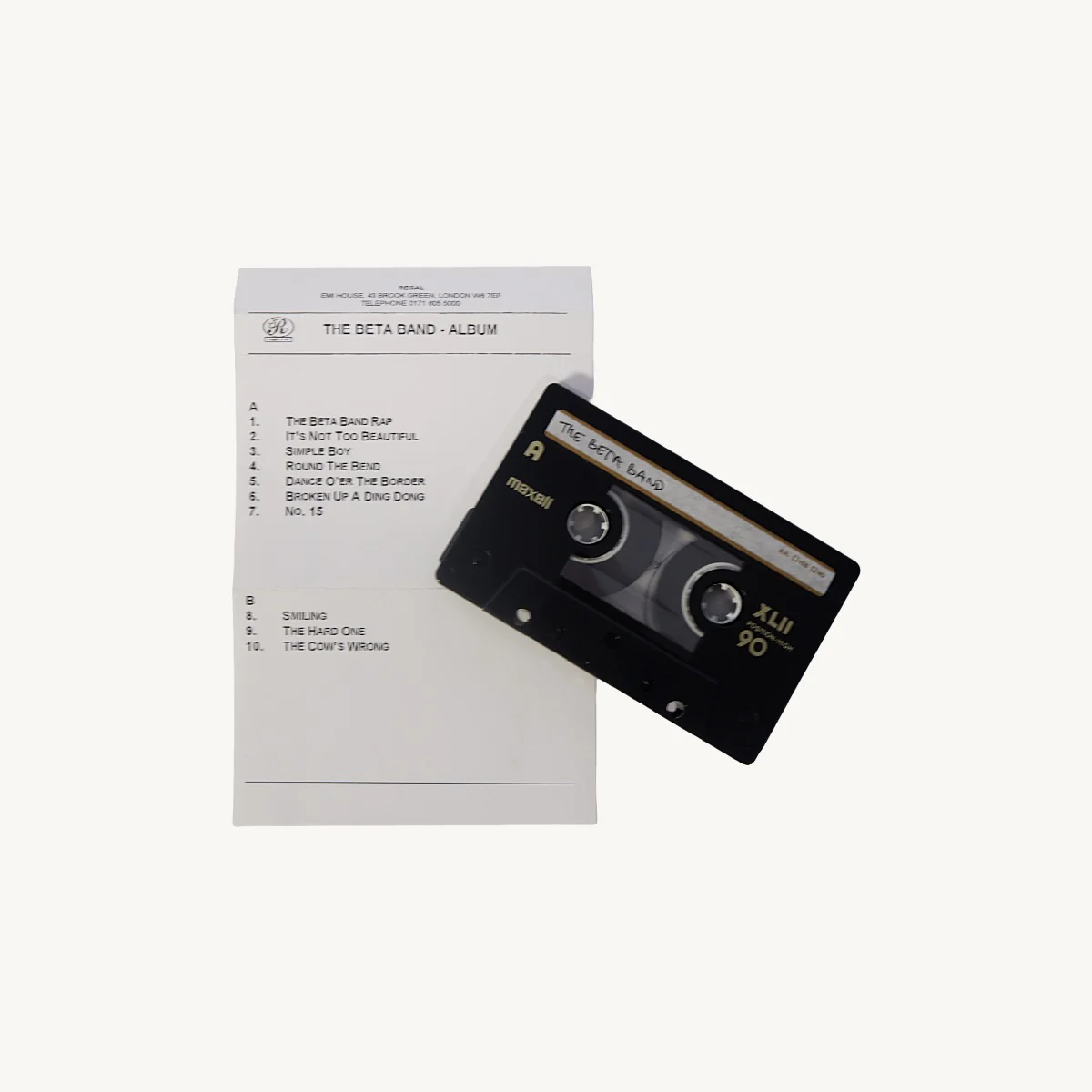The Beta Band - Album Working Archive - Image 9