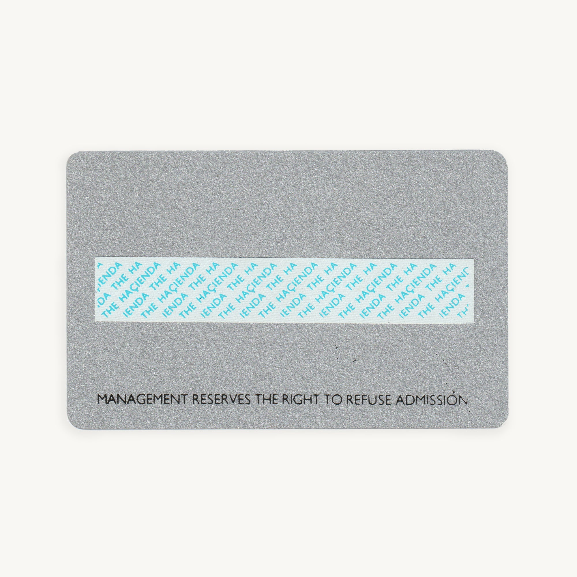 Fac51 The Hacienda Membership Card - Image 2