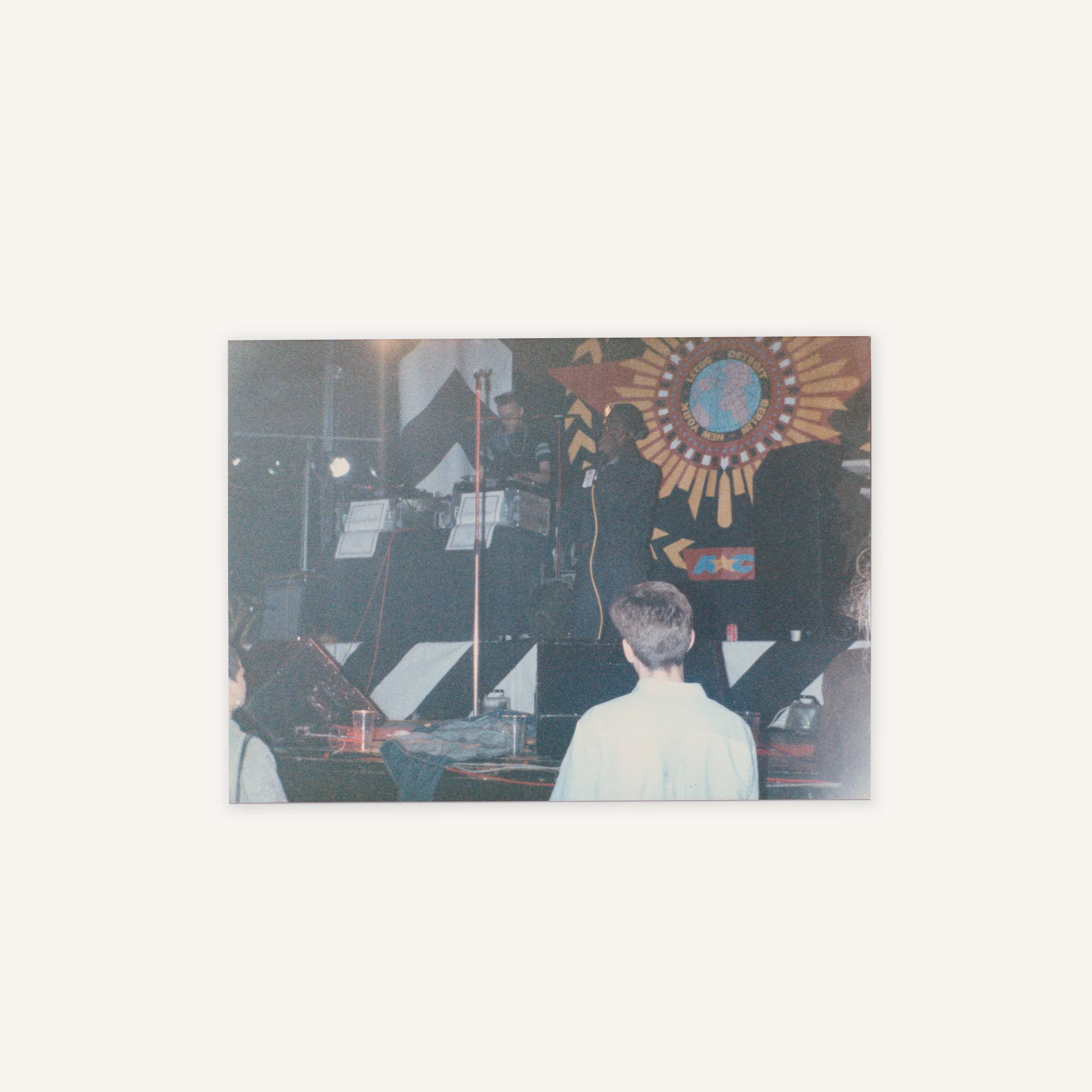 (Signed) First-Ever Tour Photos with Designer Republic Background (1986/87) - Image 2