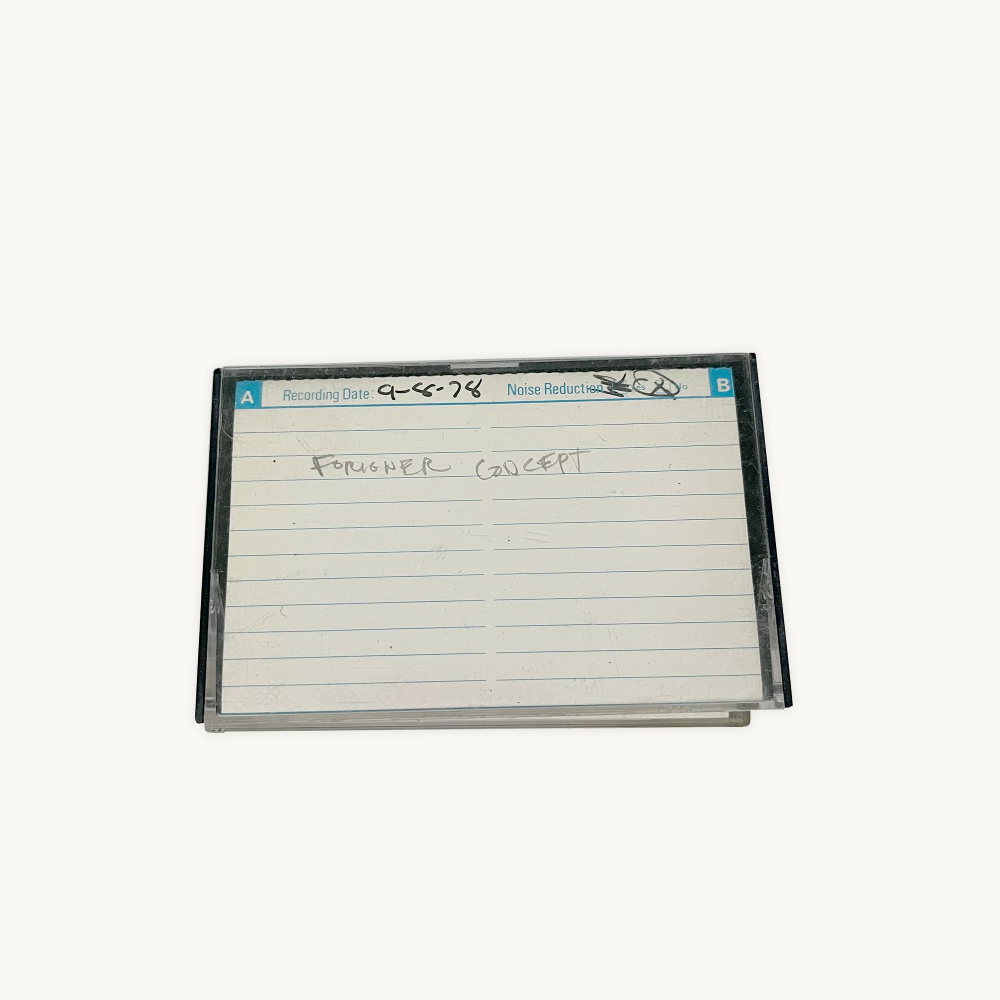 Foreigner Unreleased Live Recording Archive (4 Cassette Tapes) - Image 4