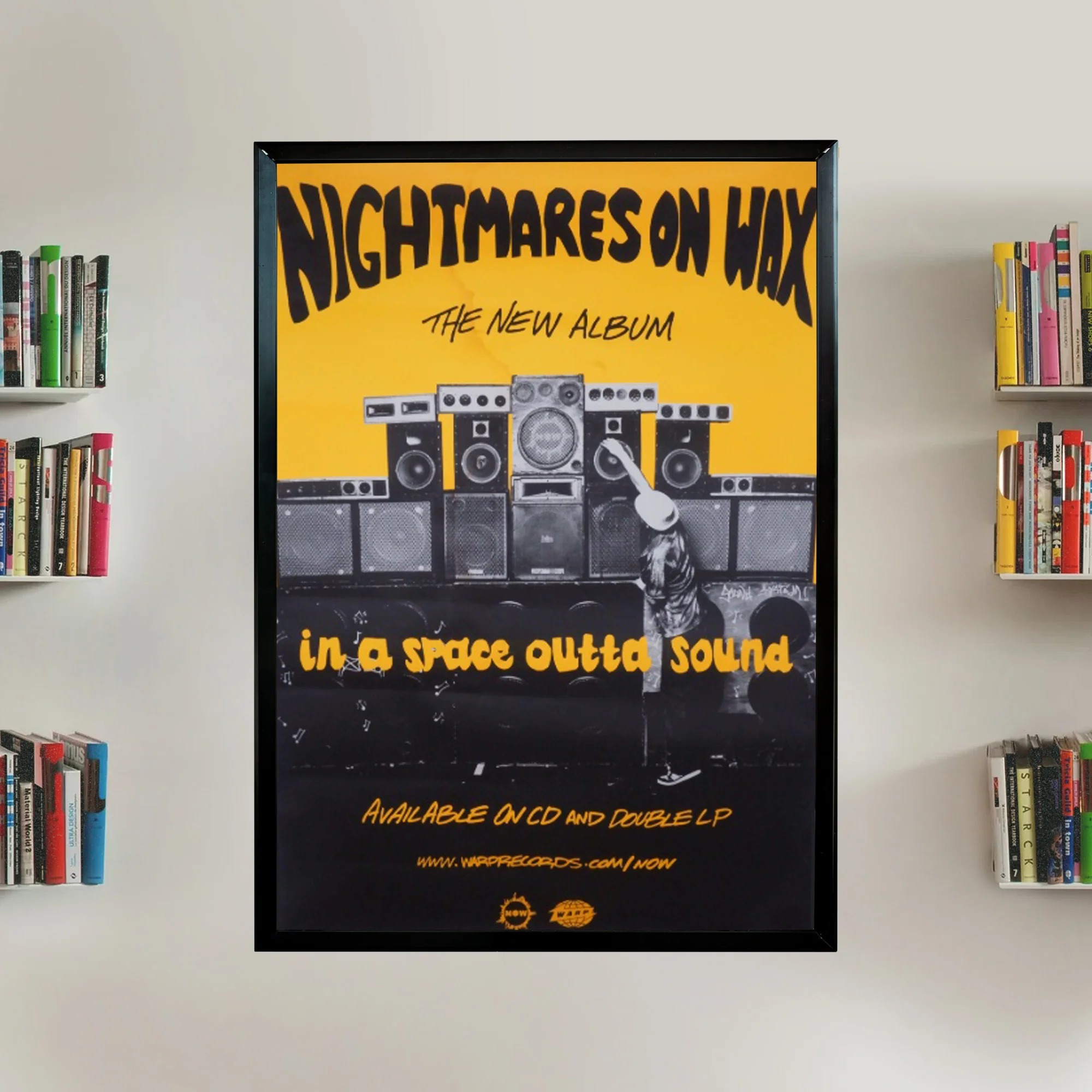 (Signed) NOW In A Space Outta Sound Promo Poster (Yellow A2)