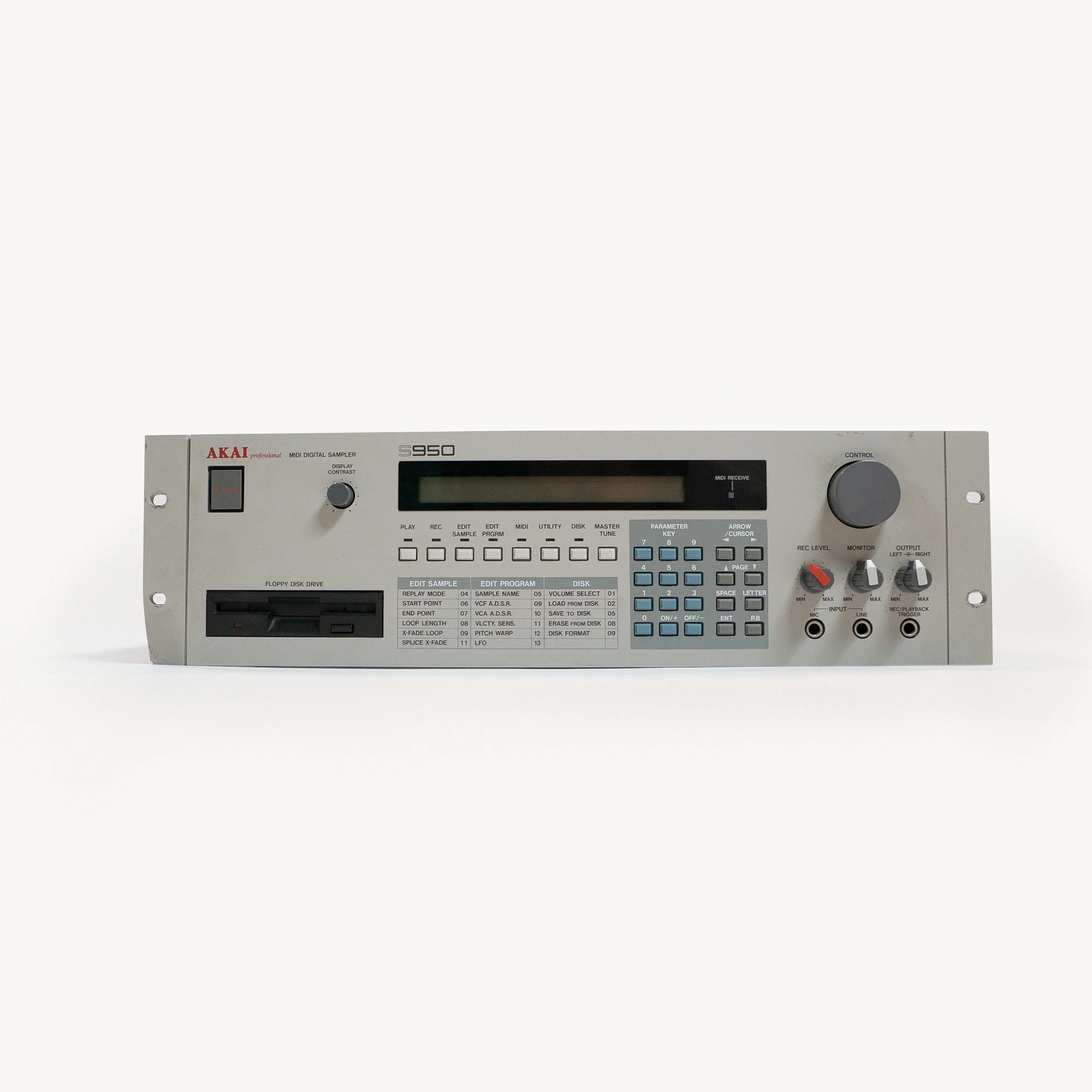 Akai S950 Sampler & Original Floppy Disk Archive - Image 2