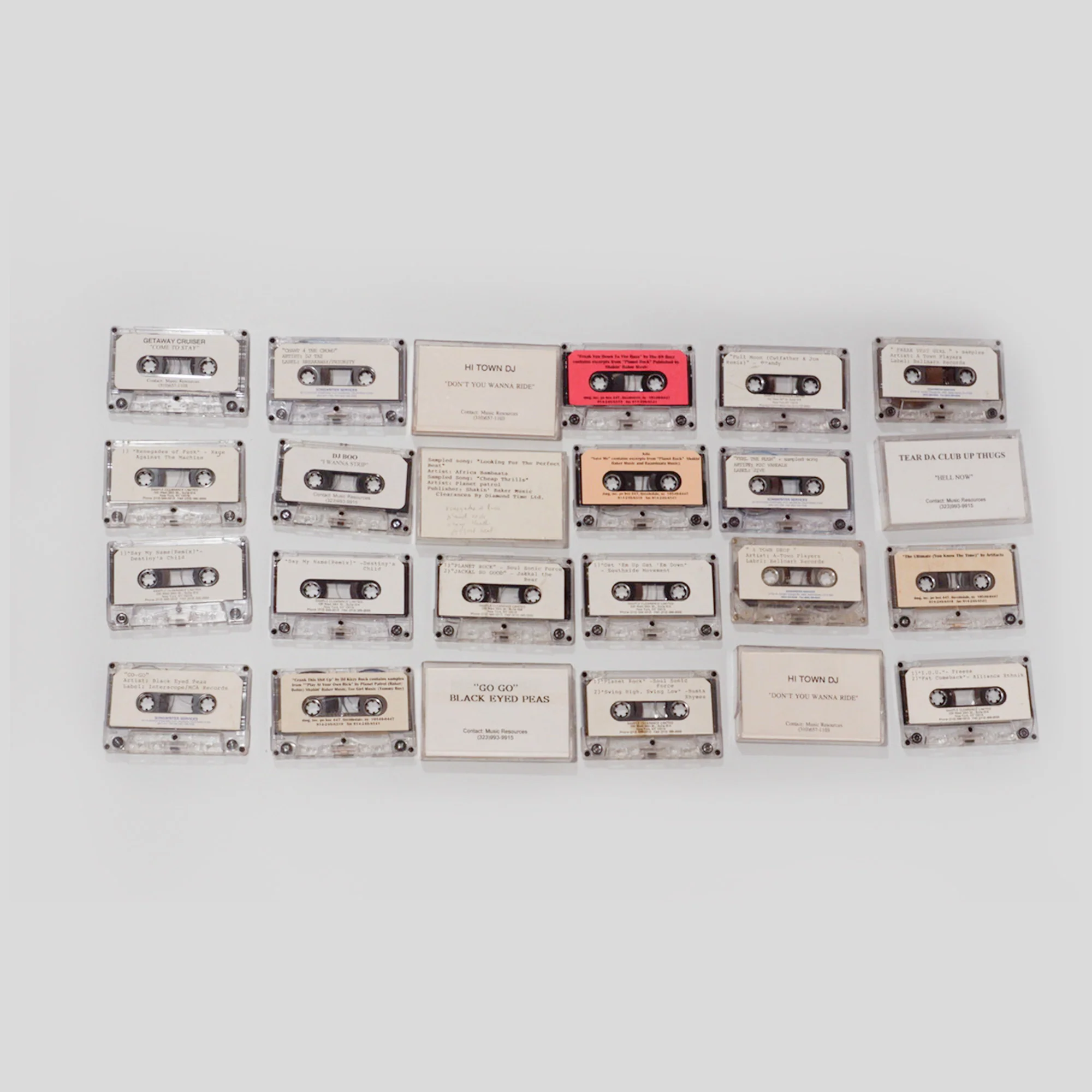 Planet Rock & Perfect Beat – Sample Request Cassette Pack (Various Artists & Labels) - Image 6