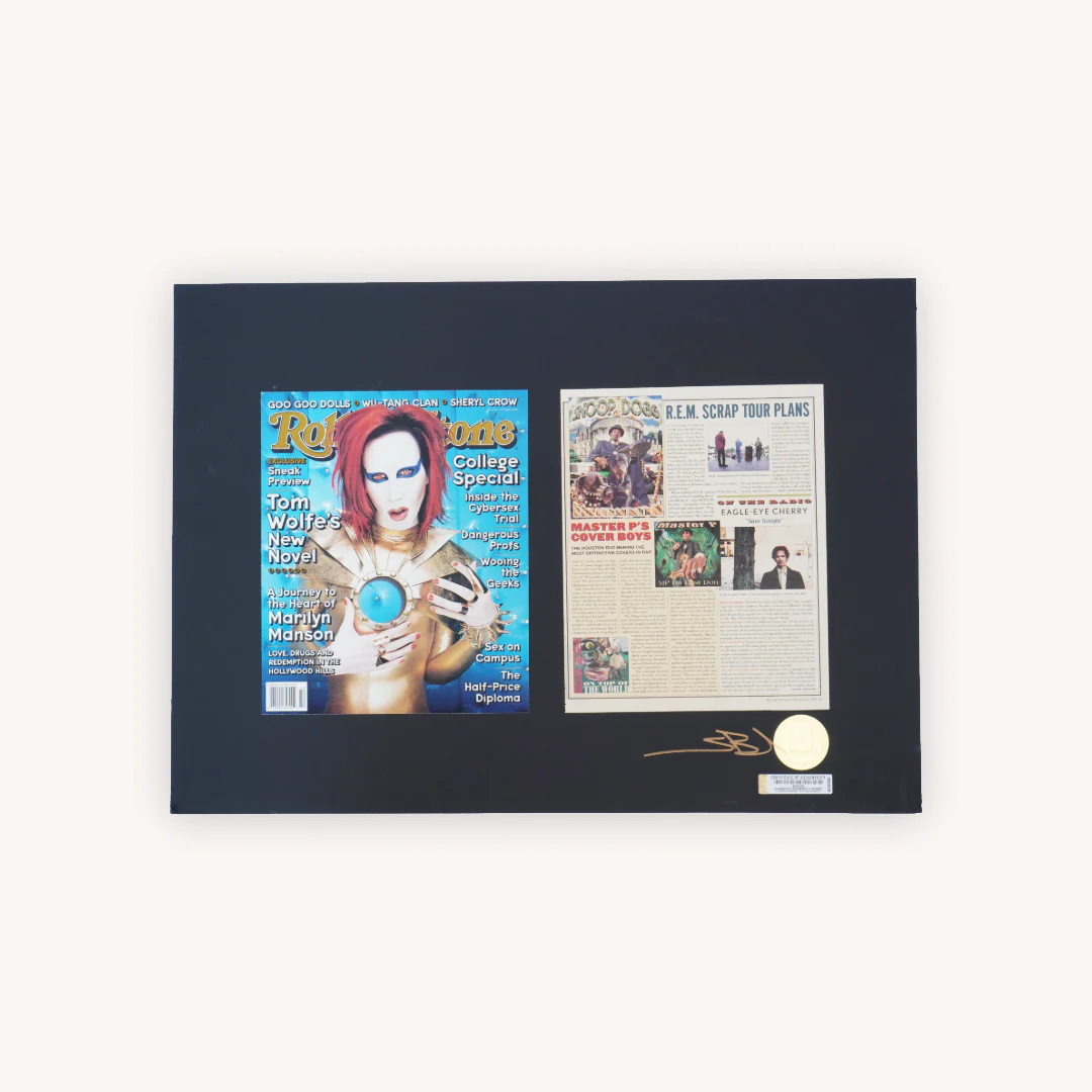 “Rolling Stone Magazine (1998)” - Pen & Pixel Feature Tear Sheet (Signed)
