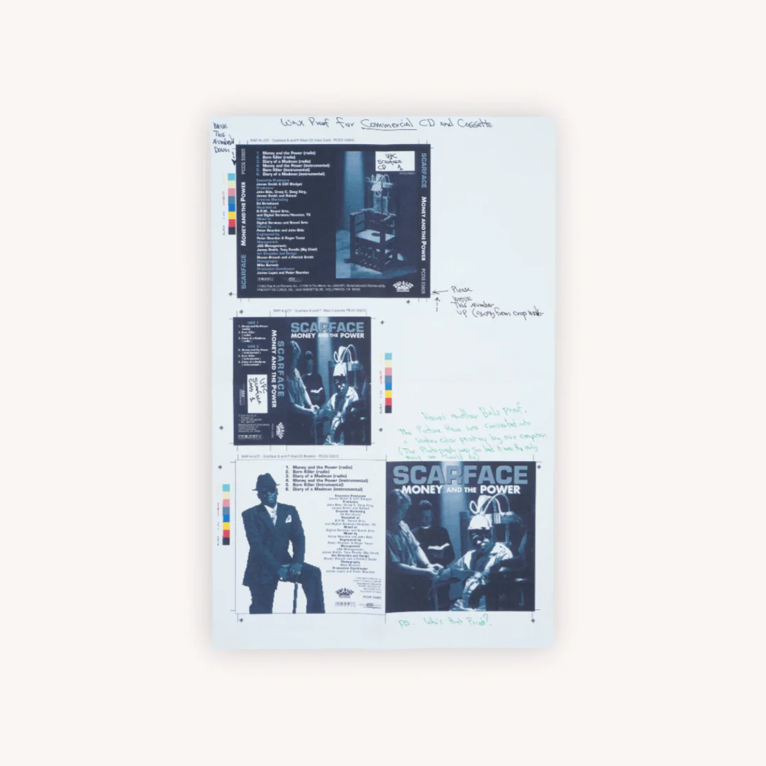 “Scarface – Money and the Power” - Original - Hand-Corrected Cover Proof Set (1/1) - Image 3