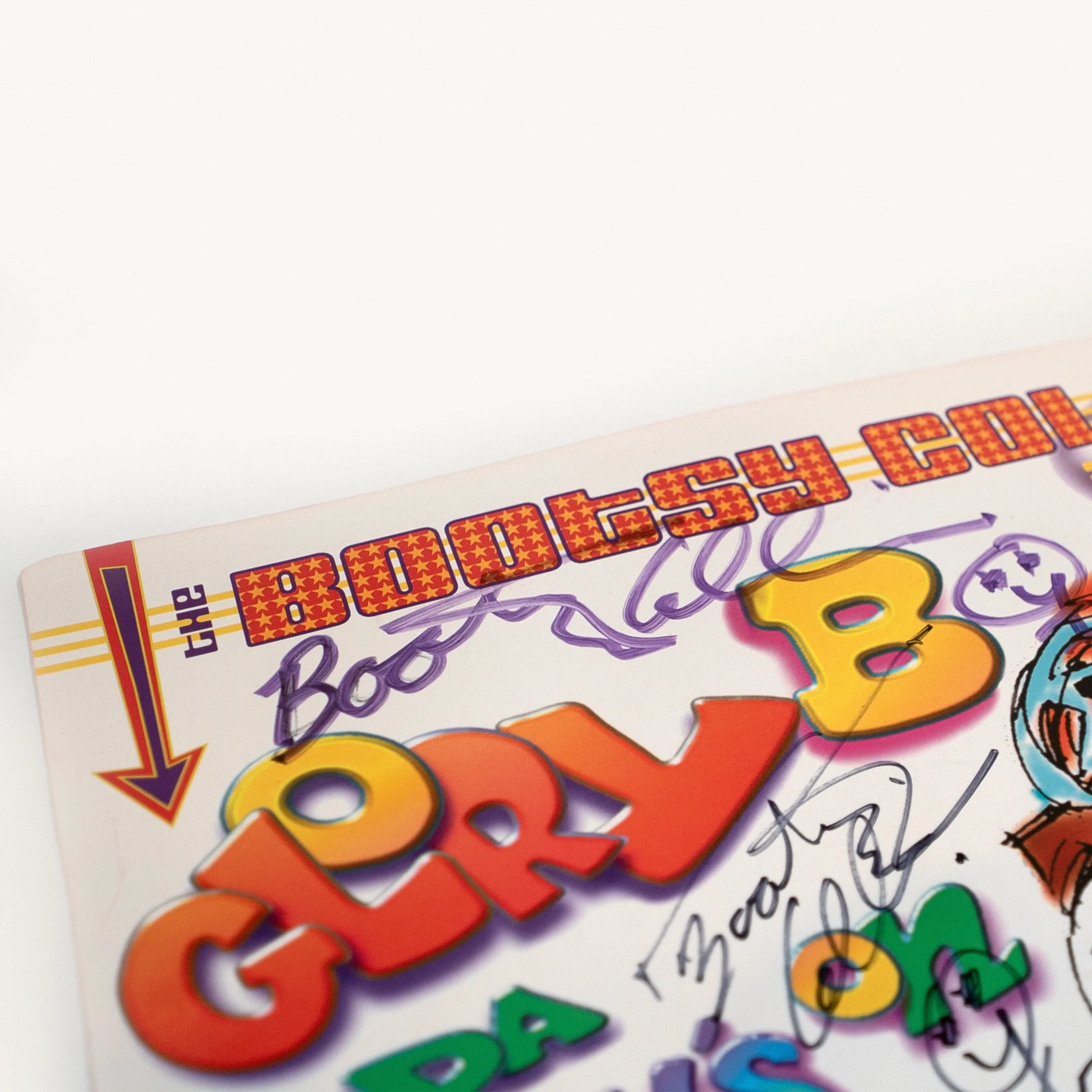 Signed Bootsy Collins Anthology Promotional Display Flat - Image 3