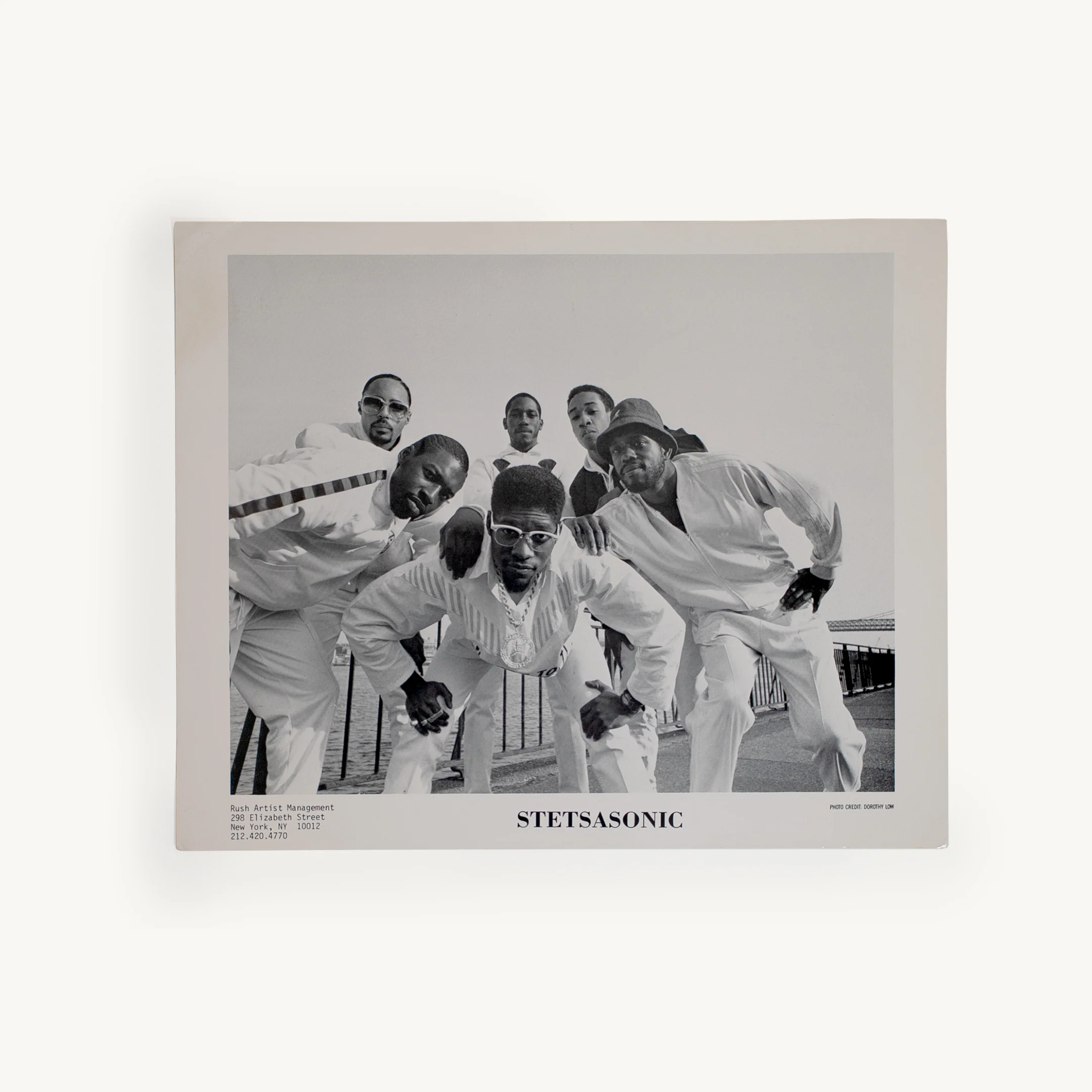 Stetsasonic Original Press Photograph (Rush Artist Management)