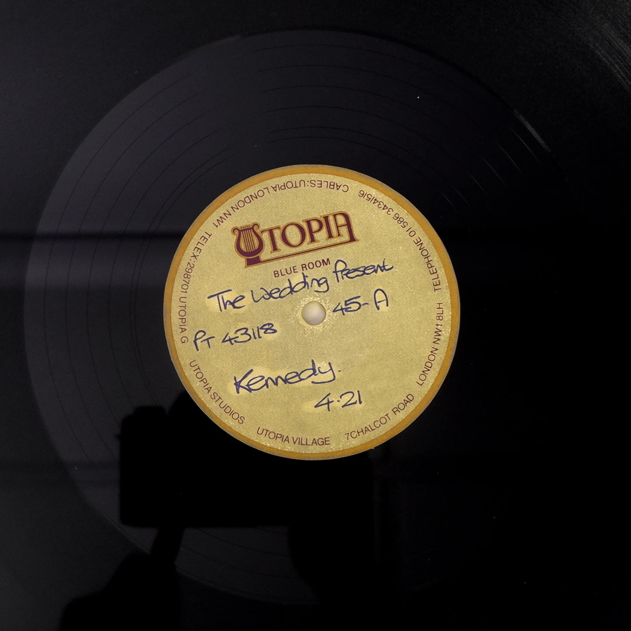The Wedding Present - Kennedy EP Production Archive - Image 6