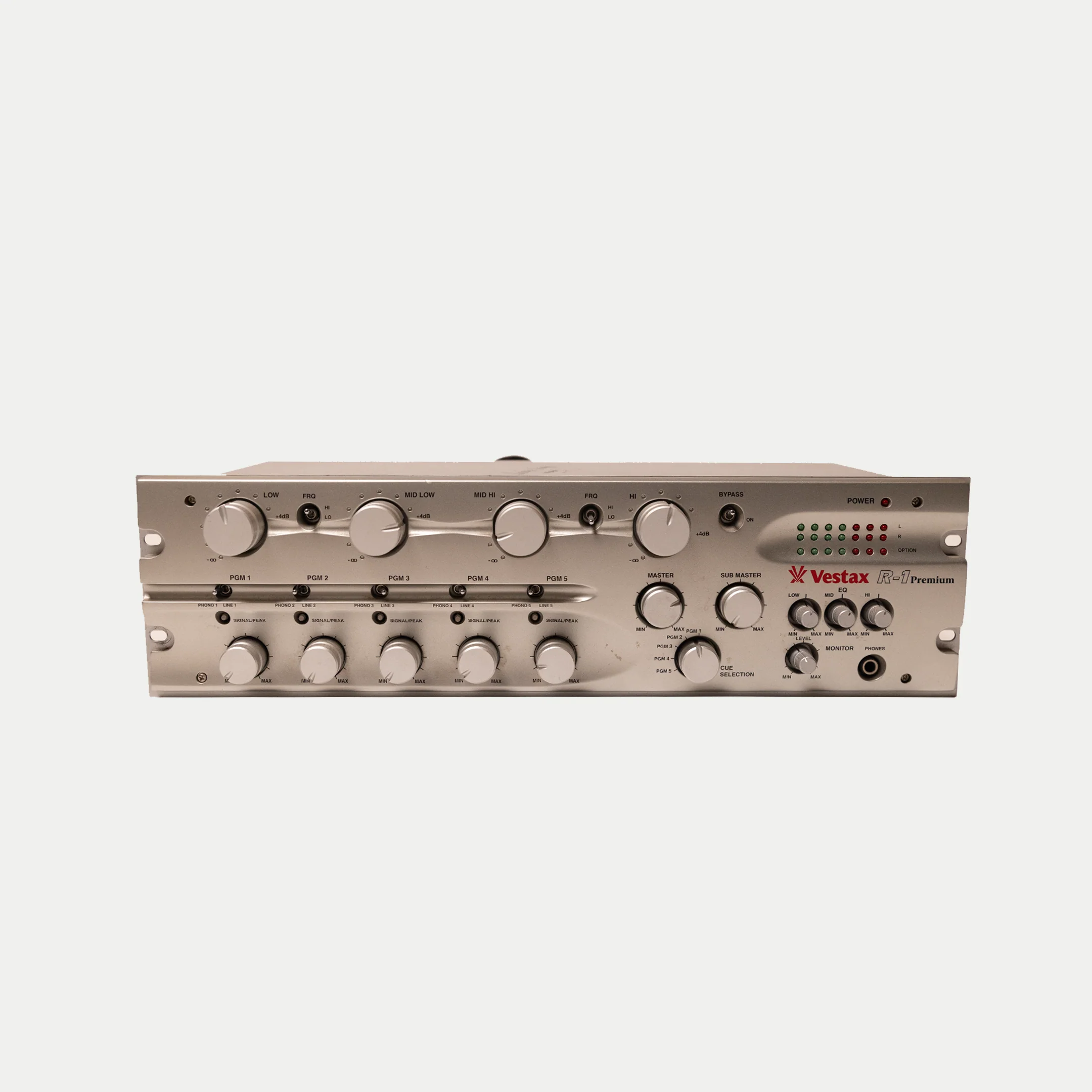 Vestax R1 Premium Mixer – Early Production Model (Custom Designed by Louie Vega & Ralphie Boy)
