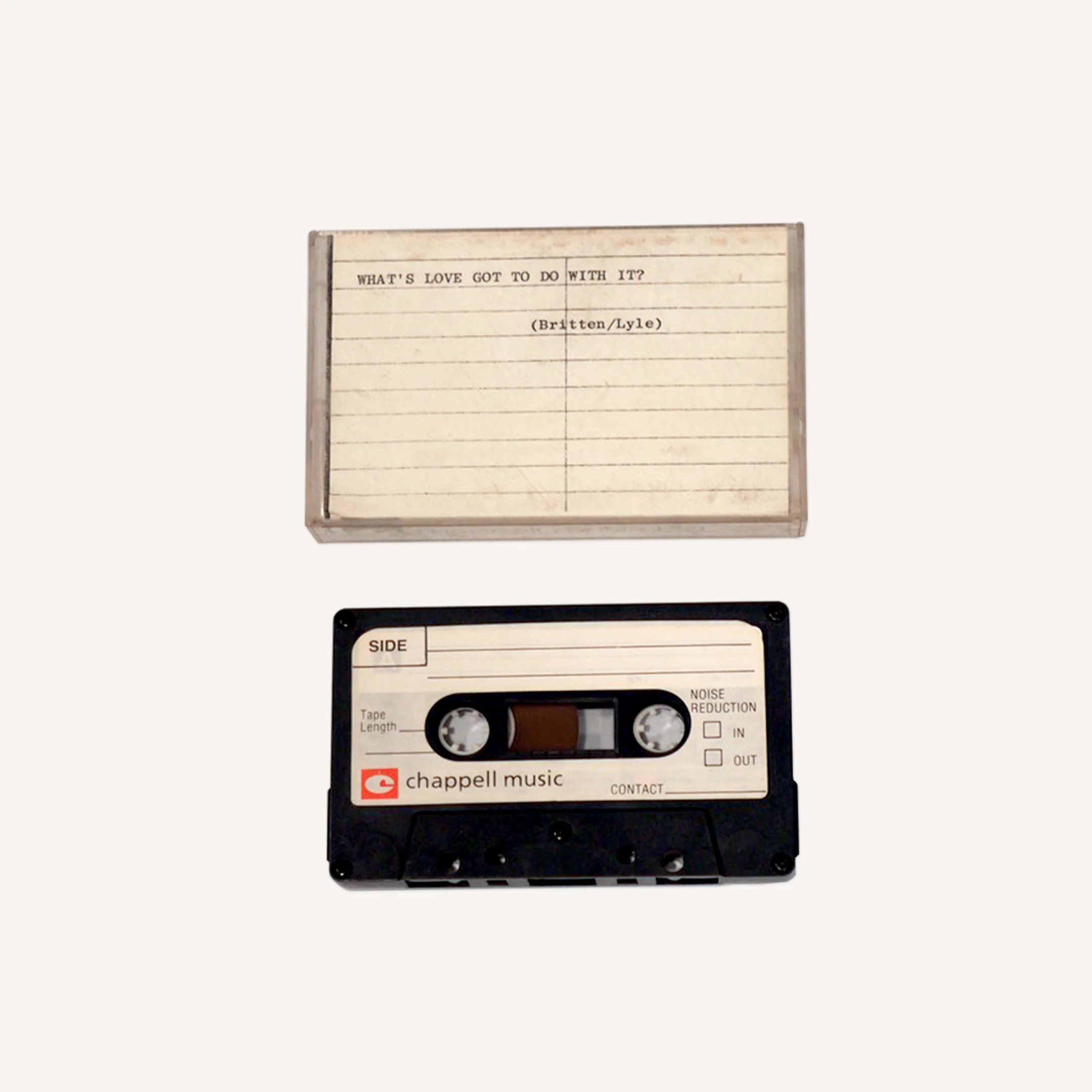 "What's Love Got To Do With It" [Highly Rare Publishing Demo] - Image 3